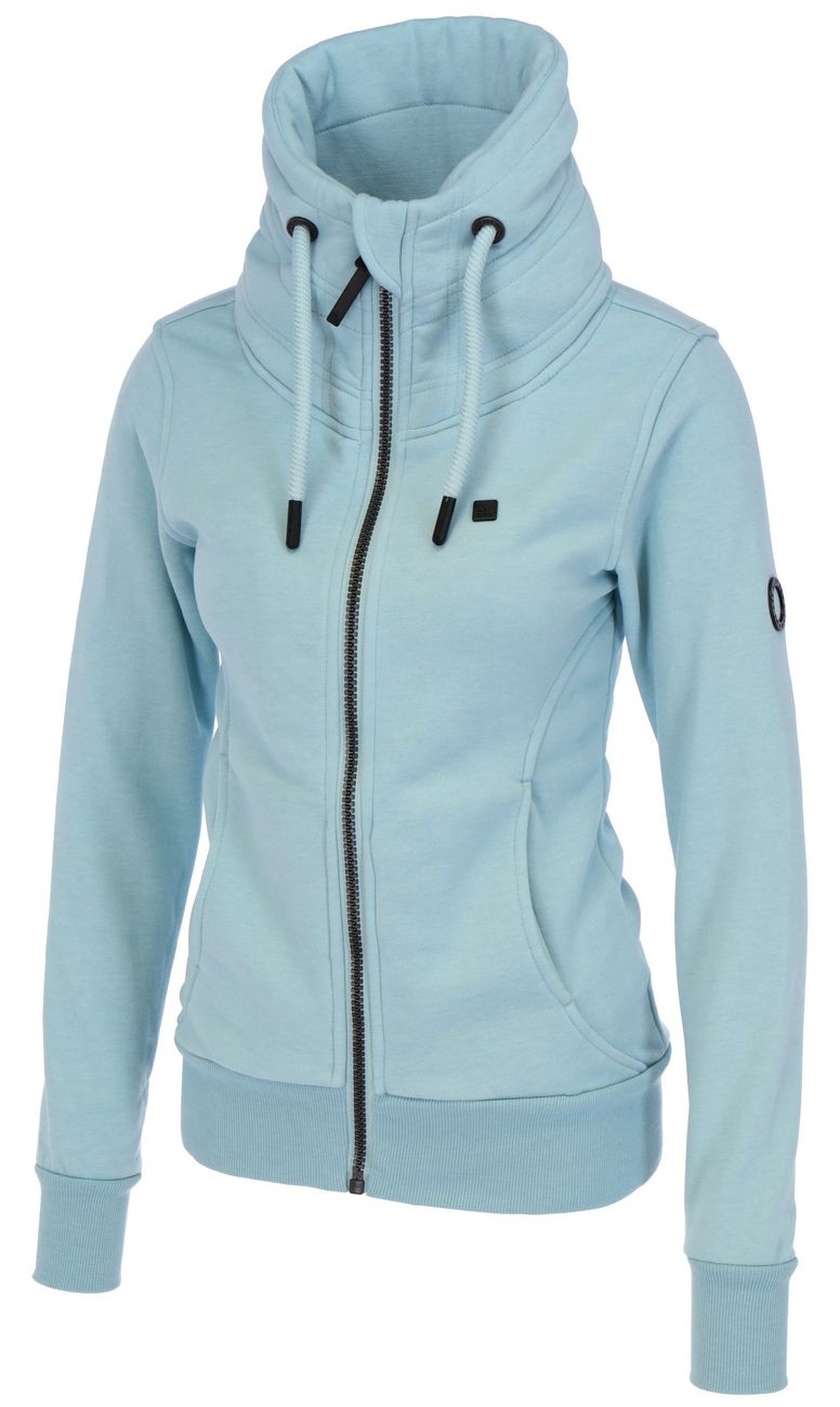 ALIFE AND KICKIN VIVIAN AK SWEATJACKE Hochabschließender Kragen Damen - ALIFE AND KICKIN - SAGATOO - 4064068186287